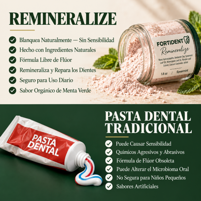 Fortident Polvo Dental Natural