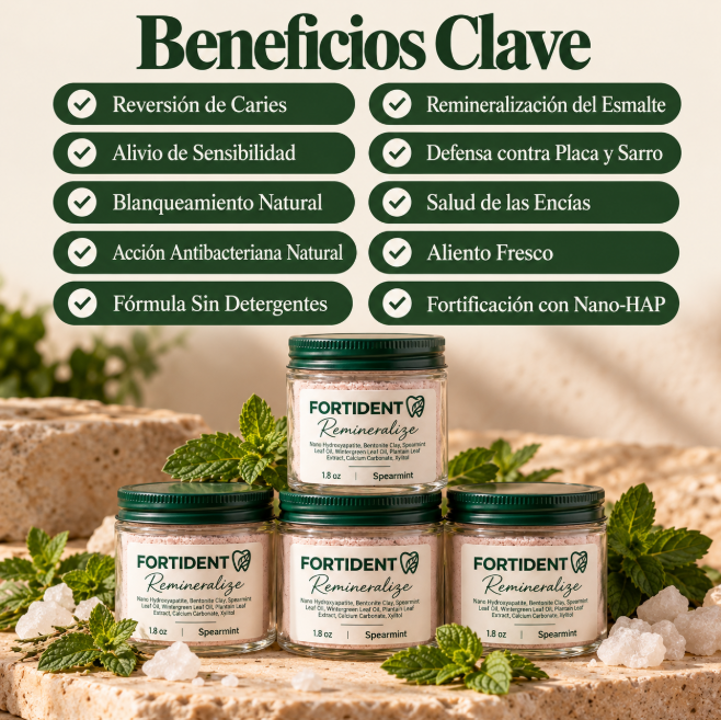 Fortident Polvo Dental Natural
