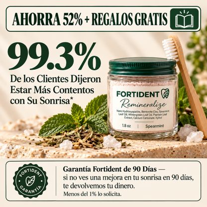 Fortident Polvo Dental Natural